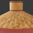 Підвісний світильник Maisons Du Monde Woven Linen and Rattan - dangsho