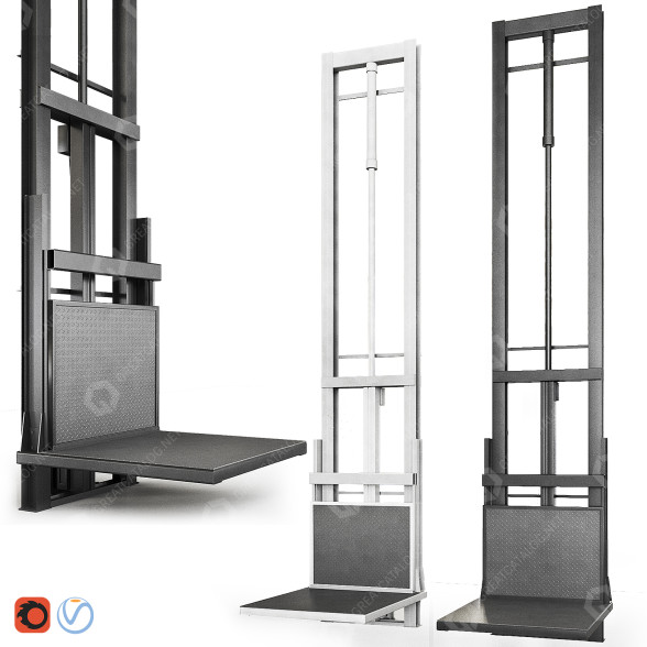 Обладнання Lift 3D модель