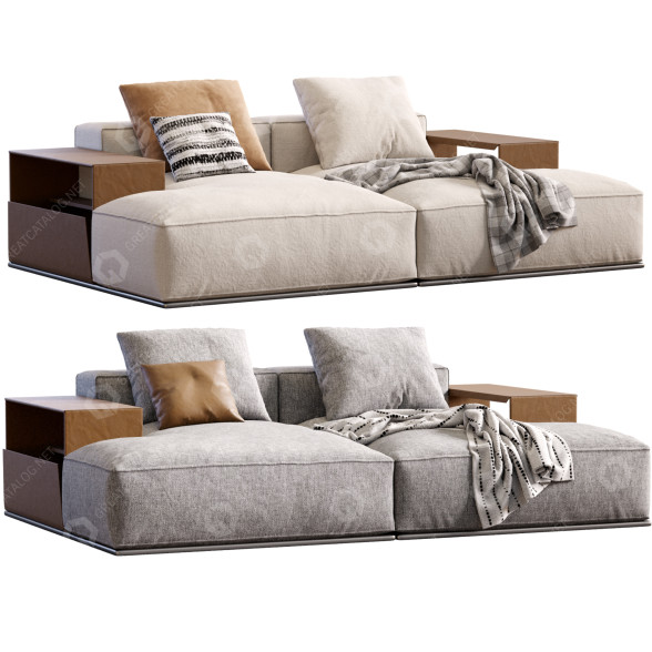 Sofa Flexform Perry 3D-Modell