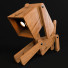 Table Lamp Hroome Puppy by 4 Wood Matrial - dangsho