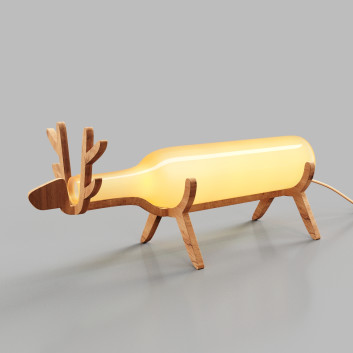 Настільнa лампа  Lighting - Deer 3D модель