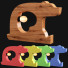 Lampe à poser Bear Wooden Love - dangsho