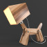 Table Lamp Hroome Dogi Adjustable Wooden - dangsho