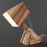 Table Lamp Hroome Dogi Adjustable Wooden - dangsho