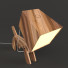 Table Lamp Hroome Dogi Adjustable Wooden - dangsho