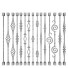 Tralki Wrought Iron Bundle No 1 Railing - Hemase