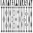Tralki Wrought Iron Bundle No 1 Railing - Hemase