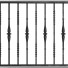 Baluster Wrought Iron Bundle No 04 Fence - Hemase