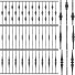 Baluster Wrought Iron Bundle No 04 Fence - Hemase