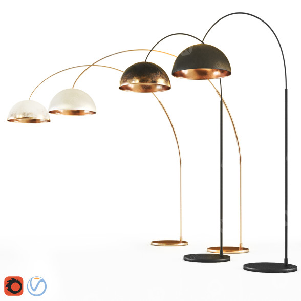Торшер Dome Light 3D модель
