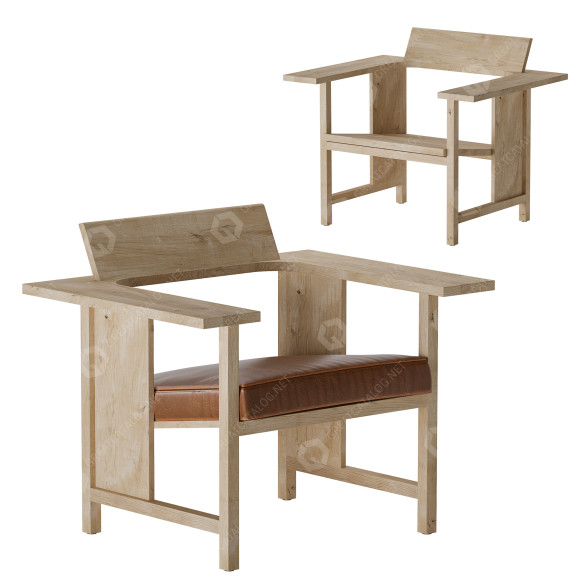 Armchair Mattiazzi MC-10 Clerici 3D model