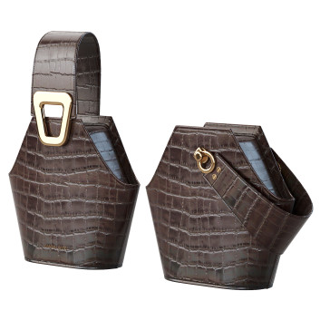 Сумка Danse Lente Johnny Extra Small Embossed Leather