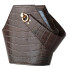 Сумка Danse Lente Johnny Extra Small Embossed Leather - SIaArt