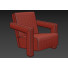 Armchair Cassina Utrecht 637 - adhamov