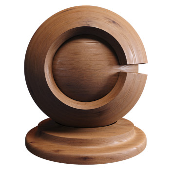 Bois Veneered Material S Modèle 3D
