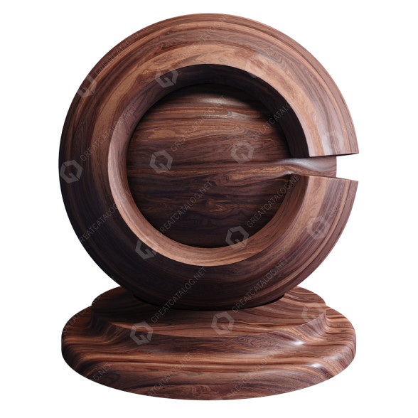 Holz Veneered Material R 3D-Modell