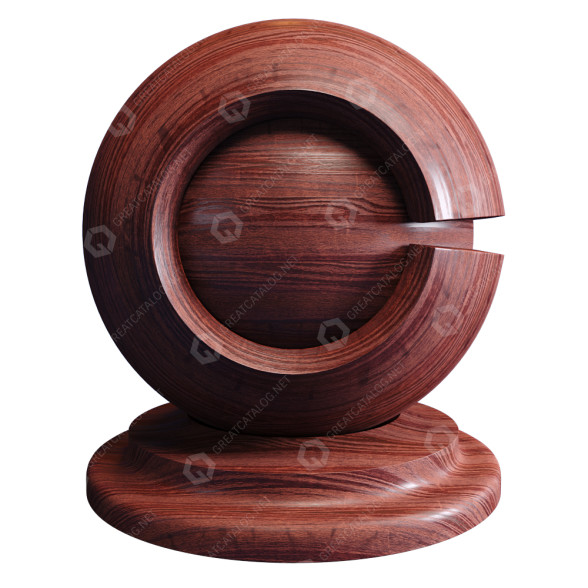 Bois Veneered Material N modèle 3D