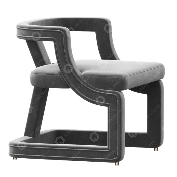 Fauteuil Modway Requisite modèle 3D