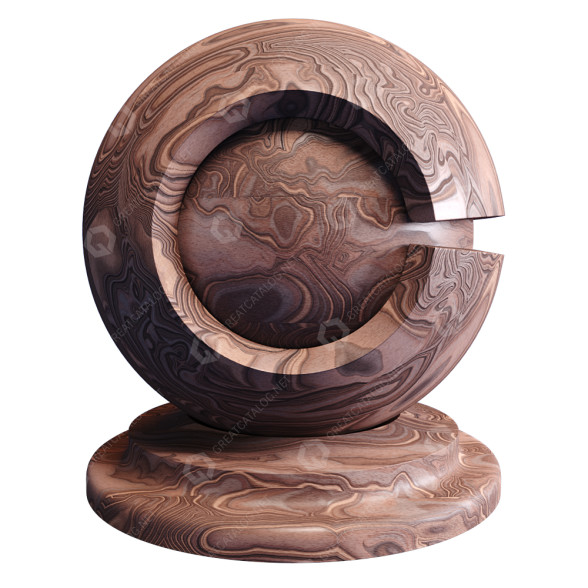 Деревина Veneered Material D 3D модель
