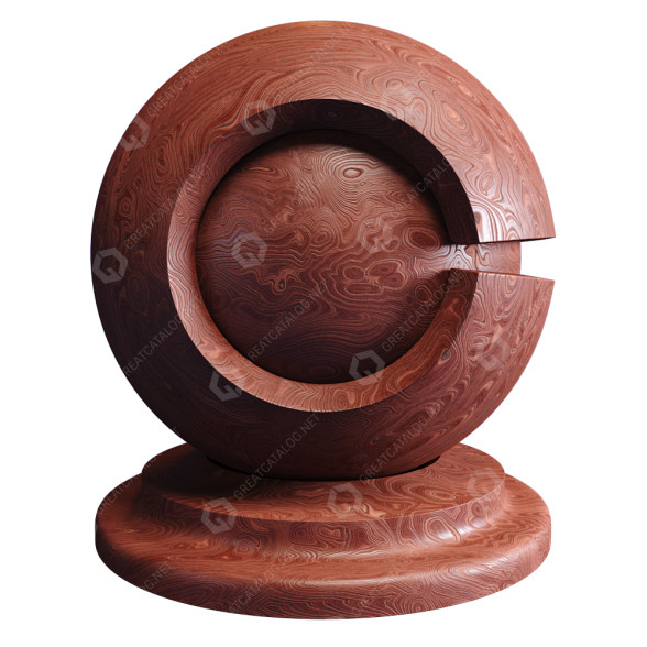 Bois Veneered Material B modèle 3D