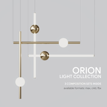Підвісні світильники Lee Broom Orion Light Collection