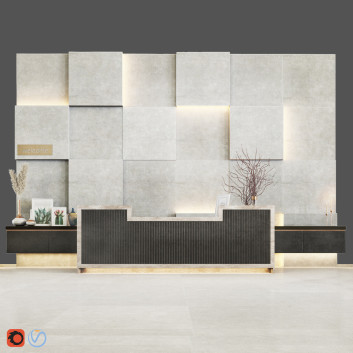 Réception  Lobby 05 Modèle 3D