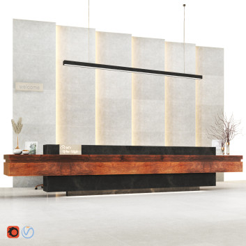 Réception  Lobby 04 Modèle 3D