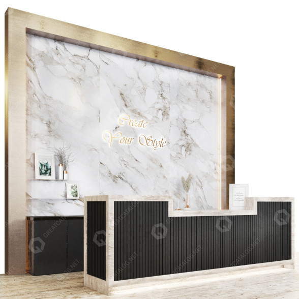 Réception Lobby 02 modèle 3D
