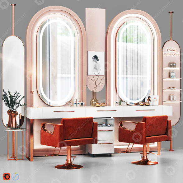 Салон Beauty 08 3D модель