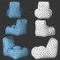 Tasche Stuhl Bean - axtam3d