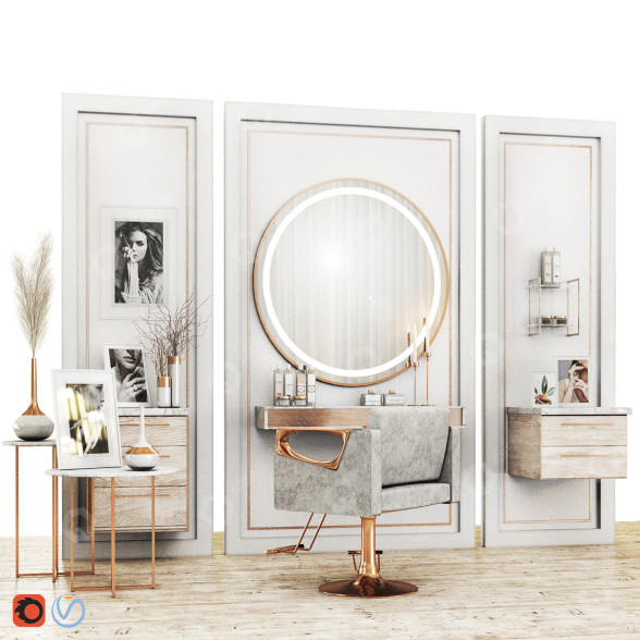 Салон Beauty 04 Classic 3D модель