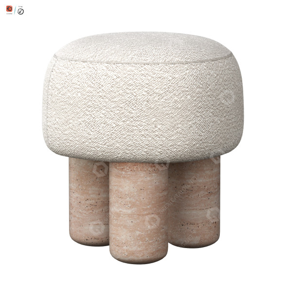 Пуф Saccal Design House Hygge 3D модель