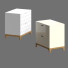 Mesita de noche Como Furniture - axtam3d