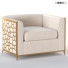 Fauteuil Caracole Golden Curved - axtam3d