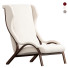 Sessel Poltrona Frau Italian Cavour in Petrol Fabric - axtam3d