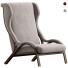 Sessel Poltrona Frau Italian Cavour in Petrol Fabric - axtam3d