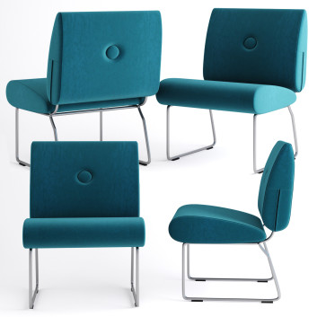 Крісло  Johanson Design Friends 3D модель