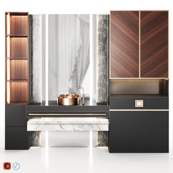 Salle de bains  Furniture 03 Modèle 3D