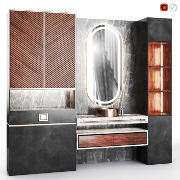 Salle de bains  Furniture 04 Modèle 3D