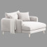 Кушетка Loaf Squishmeister Love Seat Chaise - axtam3d