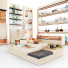 Vitrinen und Dekoration Mall-Store Set Wooden - Nareh
