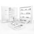 Vitrinen und Dekoration Mall-Store Set Wooden - Nareh