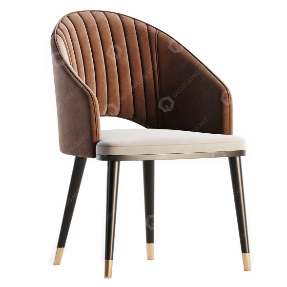 Président Parven Furniture Dining modèle 3D