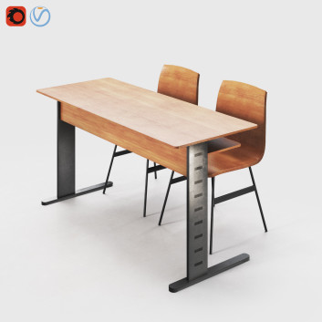 Стіл та стільці Classroom