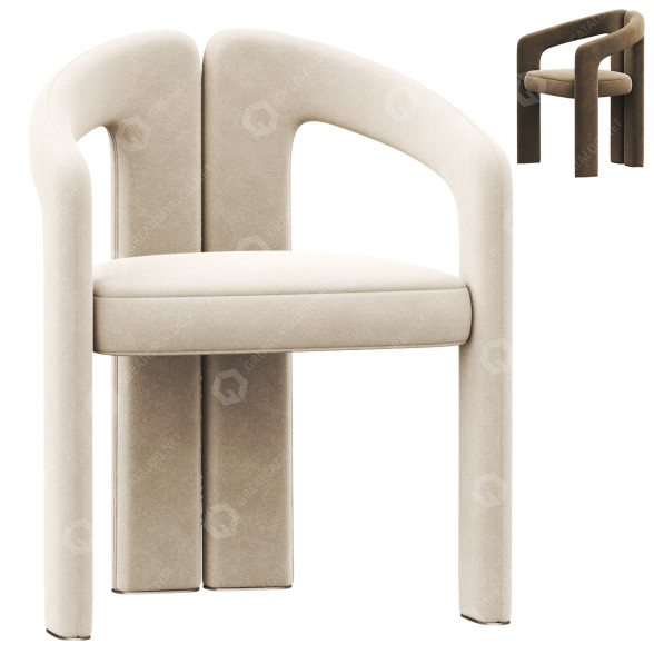Стілець Cassina Dudet 3D модель