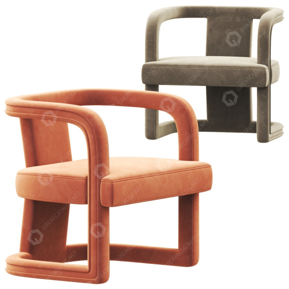 Chair Urbia Rory Accent 3D model