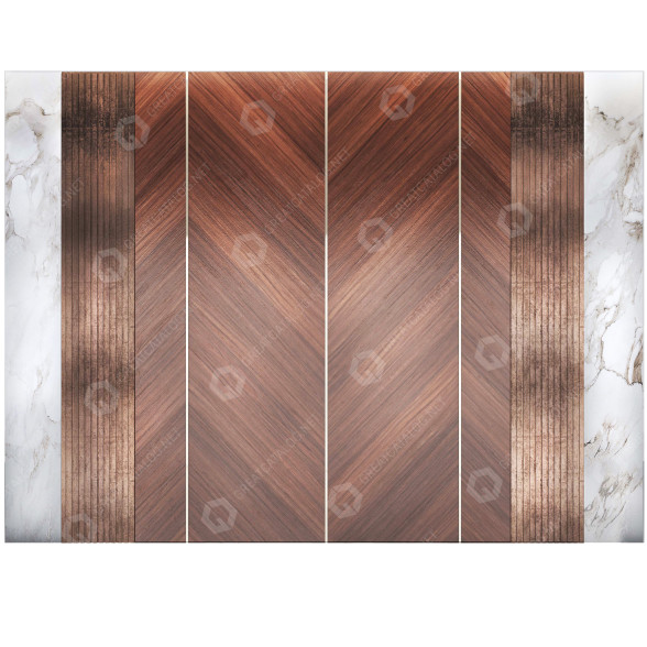 Panel Brown Modelo 3D