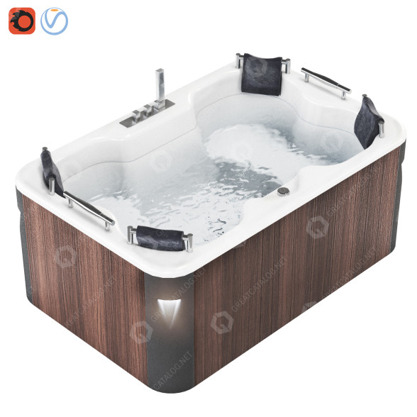 Гідромасажна ванна Spa 02 3D модель