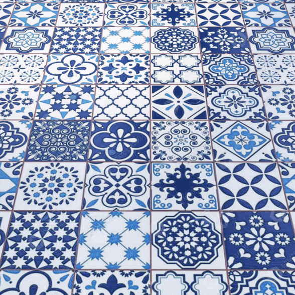 Carrelage Mosaic modèle 3D