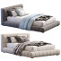 Bed Pottery Barn Baldwin Lounge Corner Upholstered - ED-MONTE